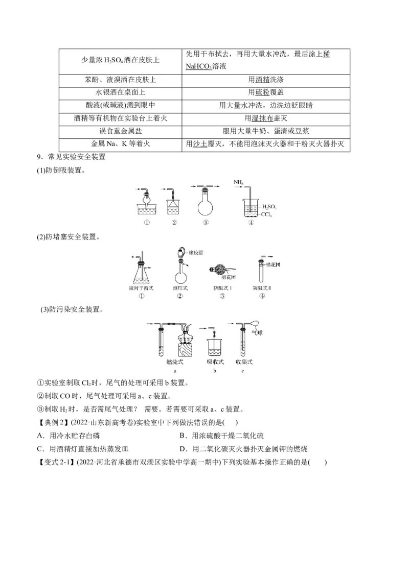 专题10化学实验综合探究（专讲）-瞄准2023年高考化学二轮专题考点抢分计划（原卷版）_05高考化学_新高考复习资料_2023年新高考资料_二轮复习