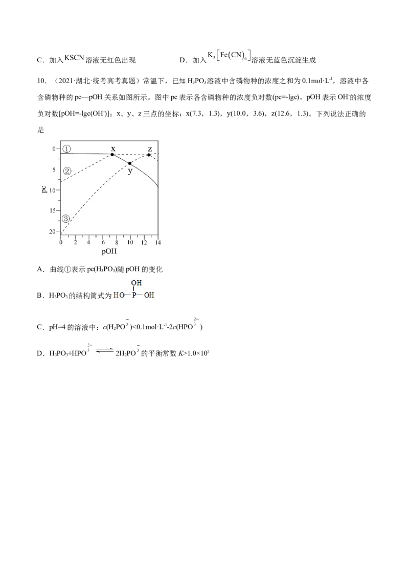 专题06非金属及其重要化合物（分层练）（原卷版）_05高考化学_2024年新高考资料_2.2024二轮复习_高频考点2024年高考化学二轮复习高频考点追踪与预测（新高考专用）