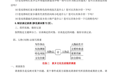 第四单元参与家乡的文化生活（学生版）-2023年高一语文同步精品讲义（必修上册）_高语_2024年高中语文新人教版同步练习讲义word精讲精练高一高二电子版