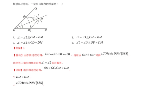 专题06角的平分线性质问题（解析版）_初中数学人教版_8上-初中数学人教版_旧版_06习题试卷_6期中期末复习专题