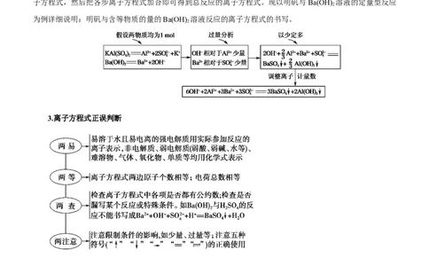 专题03离子反应方程式和离子共存（讲）原卷版-2023年高考化学二轮复习讲练测（新高考专用）_05高考化学_新高考复习资料_2023年新高考资料_二轮复习