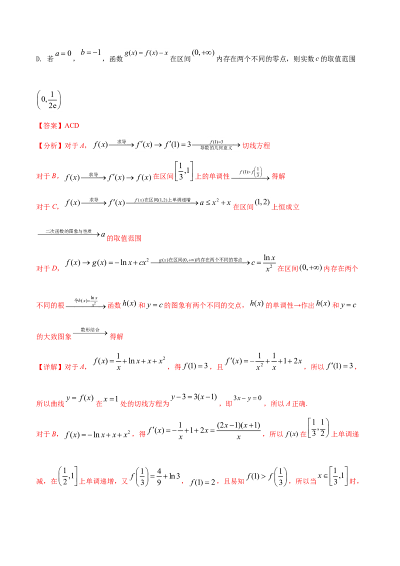 考点06导数及其应用（核心考点讲与练）-2023年高考数学一轮复习核心考点讲与练（新高考专用）(解析版）_2.2025数学总复习_2023年新高考资料_一轮复习