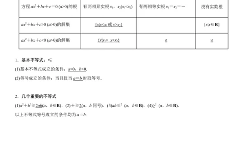 解密16一元二次不等式和基本不等式问题（原卷版）_2.2025数学总复习_2023年新高考资料_二轮复习_考点2023年高考数学二轮复习讲义+训练（新高考专用）