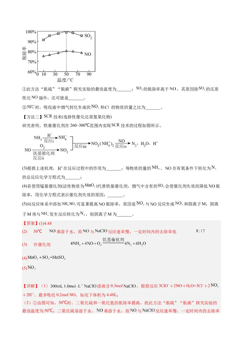 专项02化学平衡-2023届高考化学二轮复习知识清单与专项练习（新高考专用）（解析版）_05高考化学_新高考复习资料_2023年新高考资料_二轮复习_非选择题