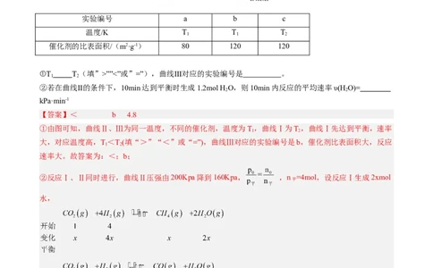专项02化学平衡-2023届高考化学二轮复习知识清单与专项练习（新高考专用）（解析版）_05高考化学_新高考复习资料_2023年新高考资料_二轮复习_非选择题