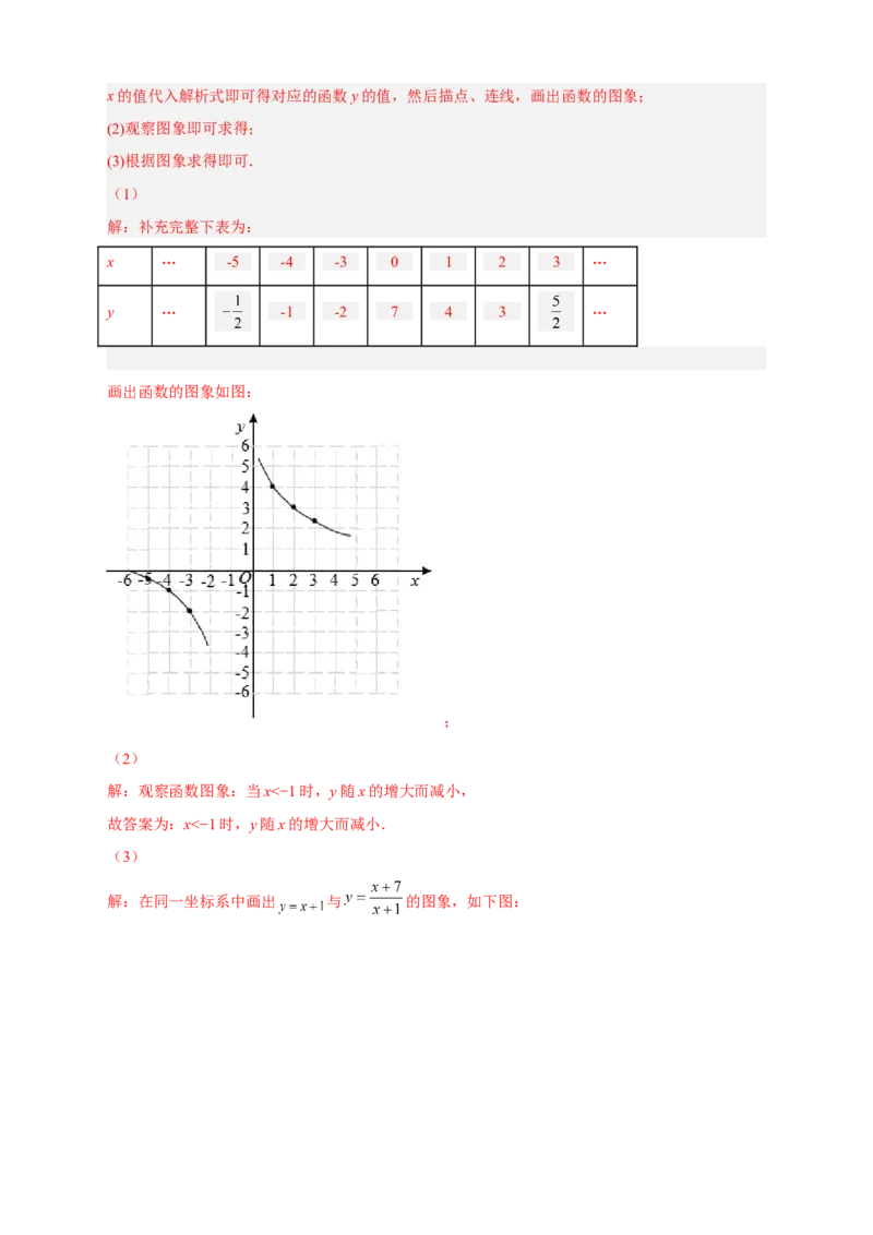 专题09与反比例函数图象有关的拓展探究（解析版）_初中数学人教版_9下-初中数学人教版_07专项讲练_微专题2022-2023学年九年级数学下册常考点微专题提分精练（人教版）