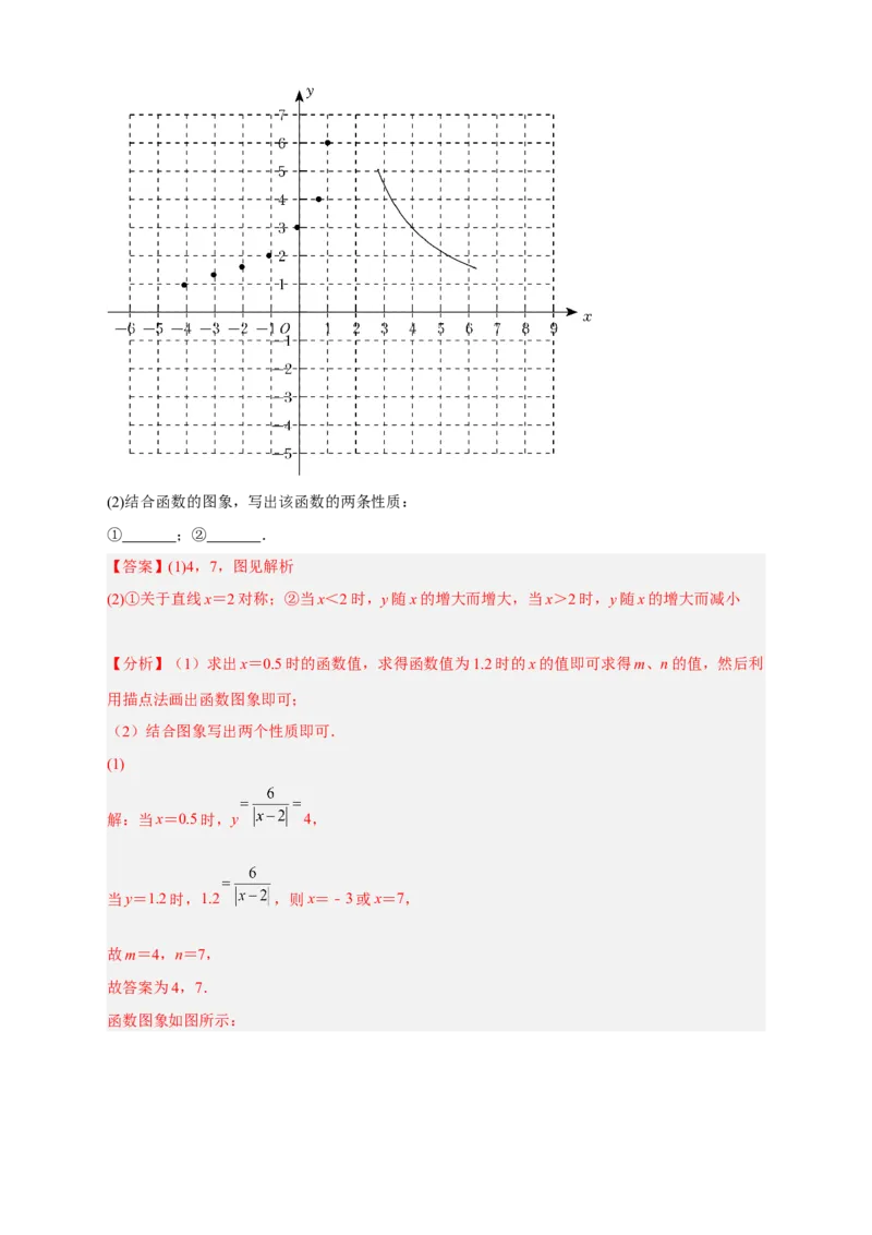 专题09与反比例函数图象有关的拓展探究（解析版）_初中数学人教版_9下-初中数学人教版_07专项讲练_微专题2022-2023学年九年级数学下册常考点微专题提分精练（人教版）