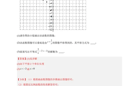 专题09与反比例函数图象有关的拓展探究（解析版）_初中数学人教版_9下-初中数学人教版_07专项讲练_微专题2022-2023学年九年级数学下册常考点微专题提分精练（人教版）