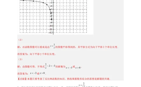 专题09与反比例函数图象有关的拓展探究（解析版）_初中数学人教版_9下-初中数学人教版_07专项讲练_微专题2022-2023学年九年级数学下册常考点微专题提分精练（人教版）