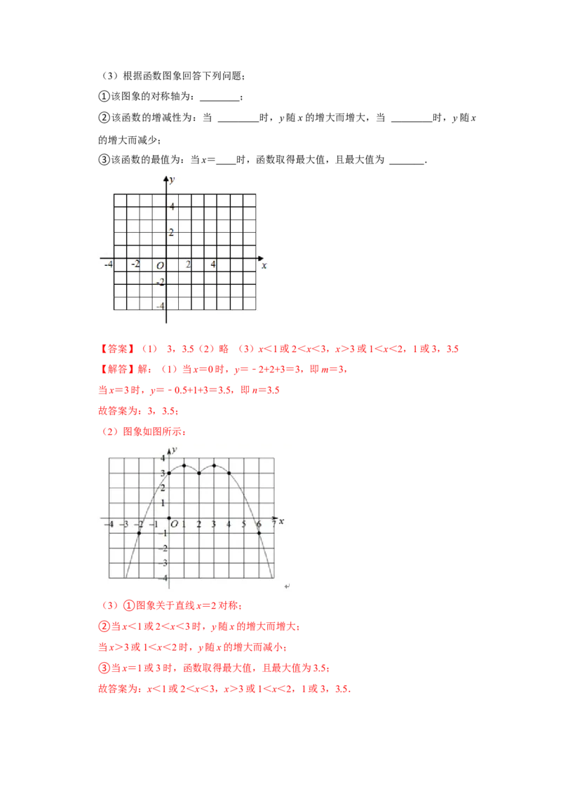 专题22.1.4二次函数y=a（x-k）&sup2;+h的图像和性质（专题训练）-2022-2023学年九年级数学上册《同步考点解读&bull;专题训练》（人教版）_初中数学人教版_9上-初中数学人教版_07专项讲练