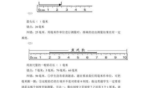 苏教版二年级下册数学第五单元《分米和毫米》复习_二年级数学下册（苏教版）_第四套_全套教学资源_苏二数下其他试卷+重点讲练_五分米和毫米_知识归纳