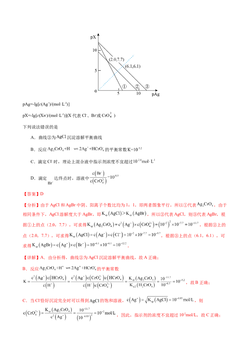 专题23水溶液中的离子反应与平衡（解析版）-备战2025年高考化学二轮&middot;突破提升专题复习讲义（新高考通用）_05高考化学_2025年新高考资料_二轮复习_01高考语文等多个文件