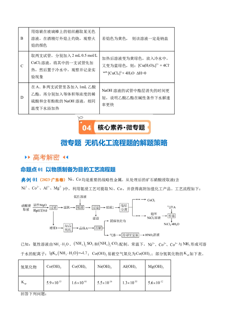 专题05金属及其重要化合物（讲义）（原卷版）_05高考化学_新高考复习资料_2024年新高考资料_二轮复习资料_高频考点解密2024年高考化学二轮复习高频考点追踪与预测（新高考专用）