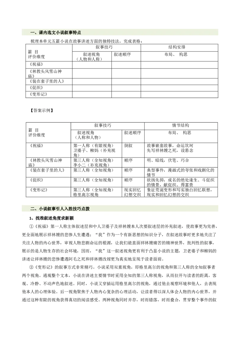 第六单元（知识清单）-（统编版必修下册）_高语_高中语文_必修下册_知识清单_470