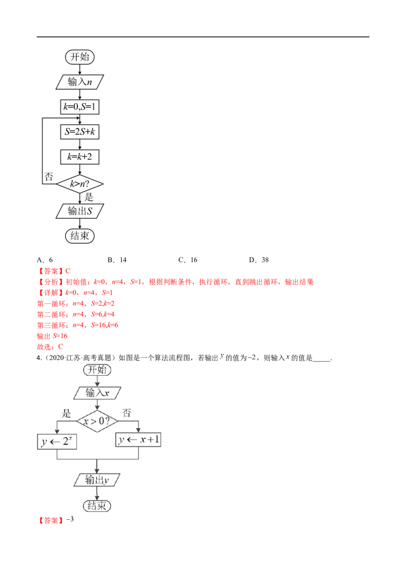 考点11-1算法初步(文理）-2023年高考数学一轮复习小题多维练（全国通用）（解析版）_2.2025数学总复习_赠品通用版（老高考）复习资料_一轮复习