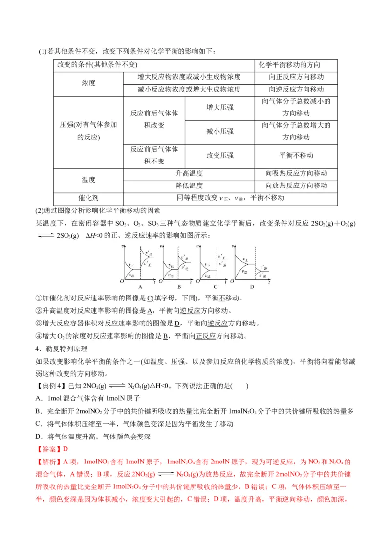 专题06化学反应速率与平衡（专讲）-瞄准2023年高考化学二轮专题考点抢分计划（解析版）_05高考化学_新高考复习资料_2023年新高考资料_二轮复习