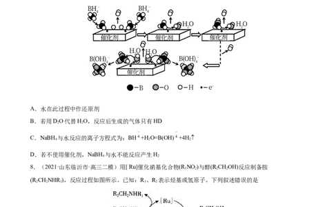 专题04氧化还原反应-2021年高考真题和模拟题化学分项汇编（原卷版）_05高考化学_新高考复习资料_2022年新高考资料_2021年高考真题和模拟题化学分项汇编（全国通用）