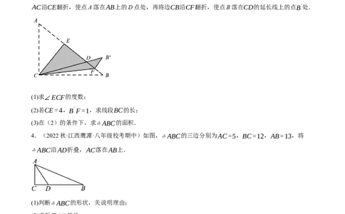 专题2.3勾股定理七大类型大题专练（分层培优42题，八下人教）-2023复习备考人教版（原卷版）_初中数学人教版_八年级数学下册_保存转存之后查看(1)_旧版-可参考_06习题试卷