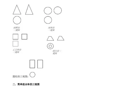 专题09投影与视图（7个考点）知识梳理+解题方法+专题过关-2022-2023学年九年级数学上学期期中期末考点大串讲（人教版）（原卷版）_初中数学人教版_9上-初中数学人教版_06习题试卷