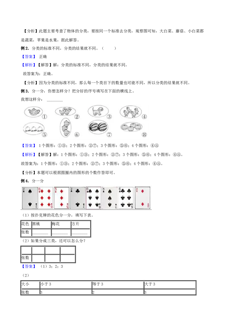 精品原创苏教版二年级下册数学期末复习专题讲义（知识点归纳+典例讲解+同步测试）-8.数据的收集和整理_二年级数学下册（苏教版）_第四套_知识总结