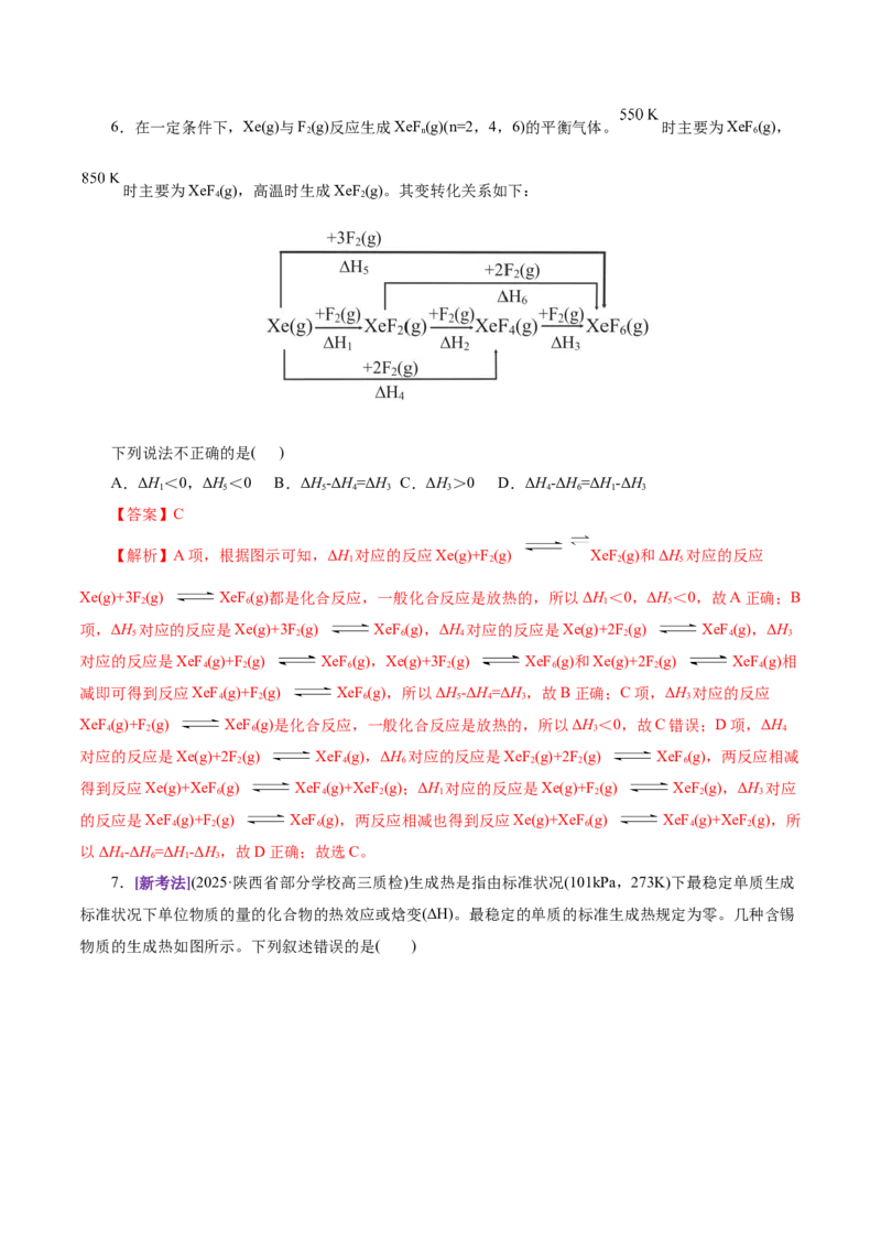 专题06化学反应与能量（讲义）（解析版）_05高考化学_2025年新高考资料_二轮复习_上好课2025年高考化学二轮复习讲练测（新高考通用）3379109_主题三化学反应原理