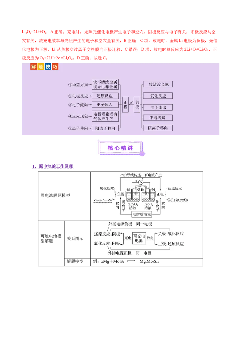 专题06化学反应与能量（讲义）（解析版）_05高考化学_2025年新高考资料_二轮复习_上好课2025年高考化学二轮复习讲练测（新高考通用）3379109_主题三化学反应原理