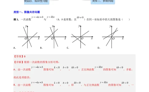专题07一次函数图像的四种考法全攻略（解析版）_初中数学人教版_八年级数学下册_保存转存之后查看(1)_8下-初中数学人教版（2026春新版持续更新）_旧版-可参考_07专项讲练