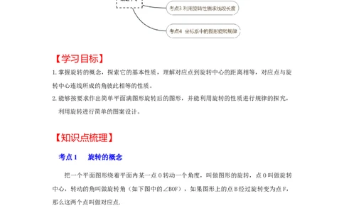 专题23.1图形的旋转（知识解读）-2022-2023学年九年级数学上册《同步考点解读&bull;专题训练》（人教版）_初中数学人教版_9上-初中数学人教版_07专项讲练