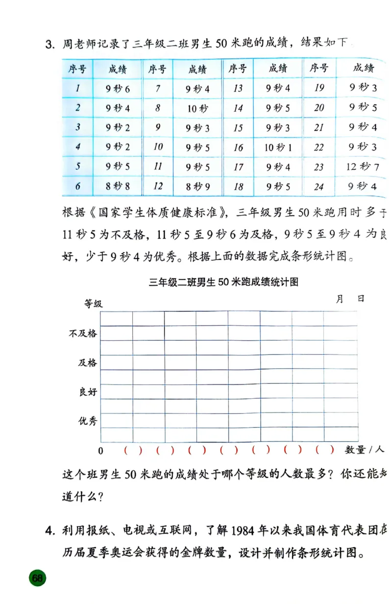 苏教版数学3年级下册课本-新版_A151三年级下册数学（苏教版）_2026春新版_第二套_原文PDF（赠送）