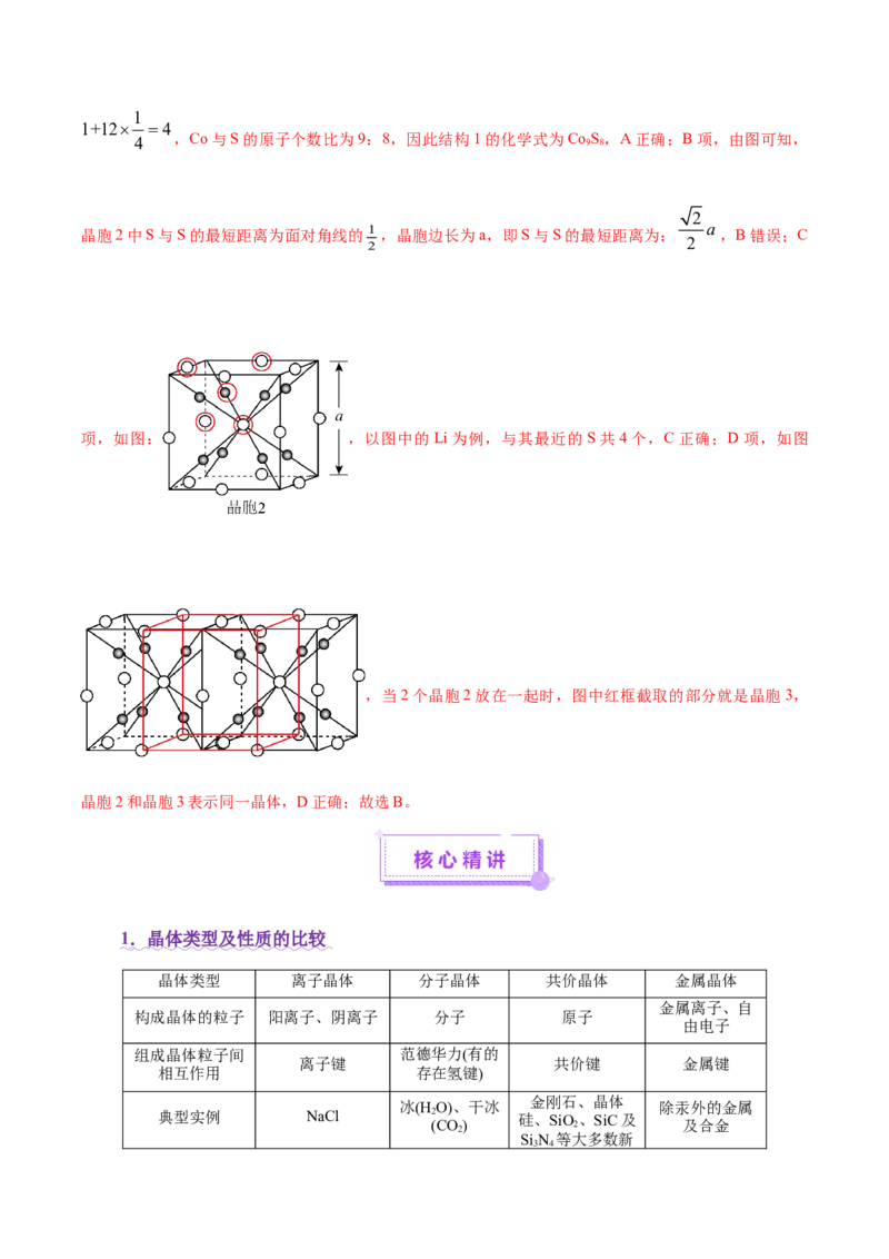 专题11物质结构与元素周期律（讲义）（解析版）_05高考化学_2025年新高考资料_二轮复习_上好课2025年高考化学二轮复习讲练测（新高考通用）3379109_主题五物质结构与性质