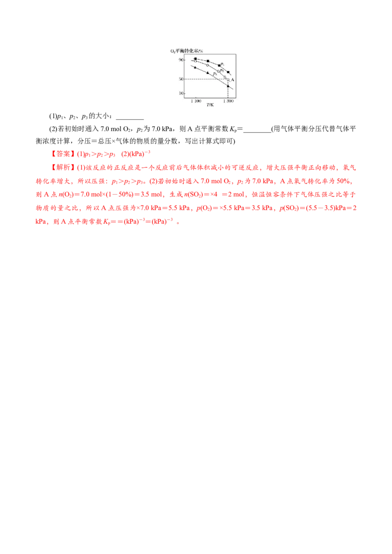 专题09大题突破&mdash;&mdash;化学反应原理综合（讲义）（解析版）_05高考化学_2025年新高考资料_二轮复习_上好课2025年高考化学二轮复习讲练测（新高考通用）3379109_主题三化学反应原理