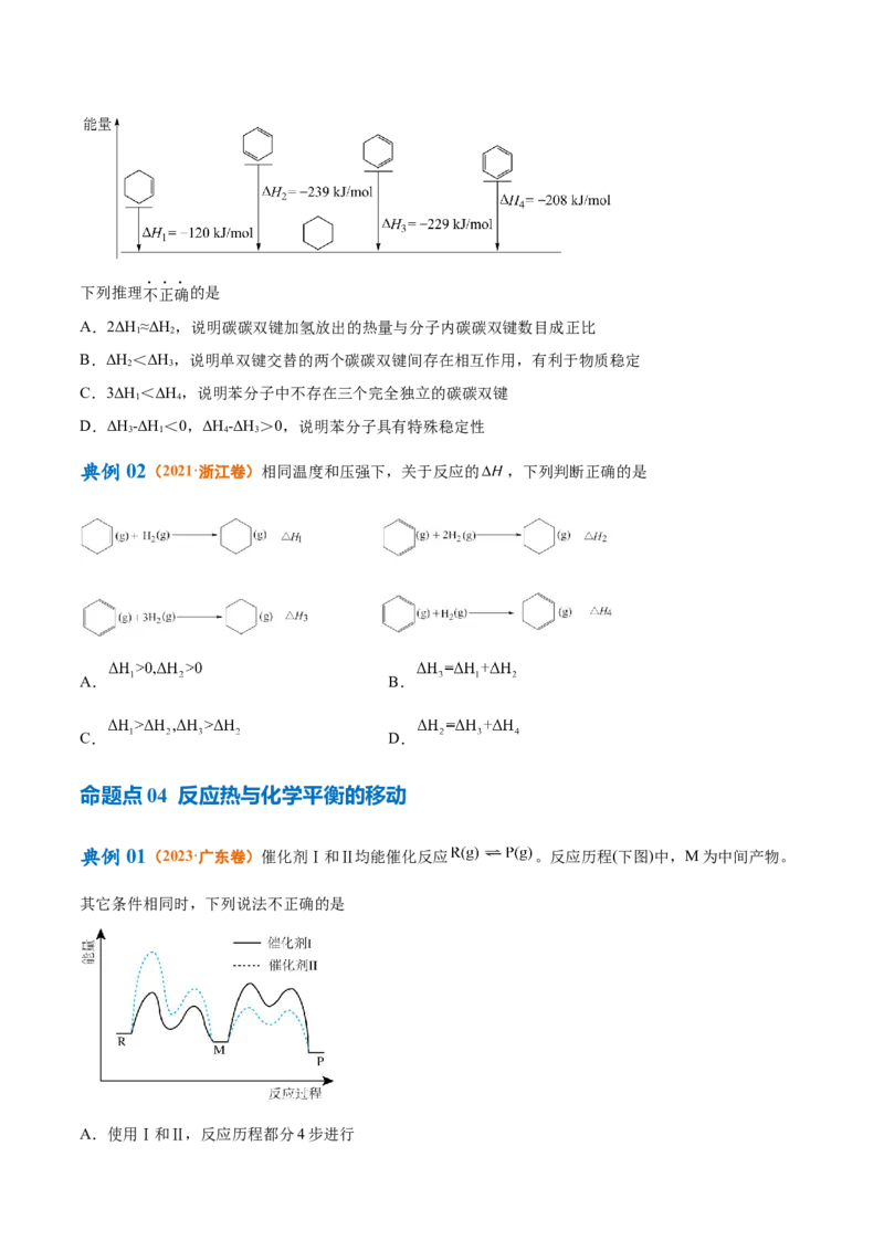 专题08化学反应与能量变化（讲义）（原卷版）_05高考化学_2024年新高考资料_2.2024二轮复习_高频考点2024年高考化学二轮复习高频考点追踪与预测（新高考专用）