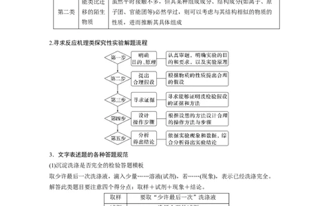 2024年高考化学一轮复习（新高考版）第11章第71讲　以性质为主的探究类综合实验_05高考化学_2024年新高考资料_1.2024一轮复习_2024年高考化学一轮复习讲义（新人教新高考版）