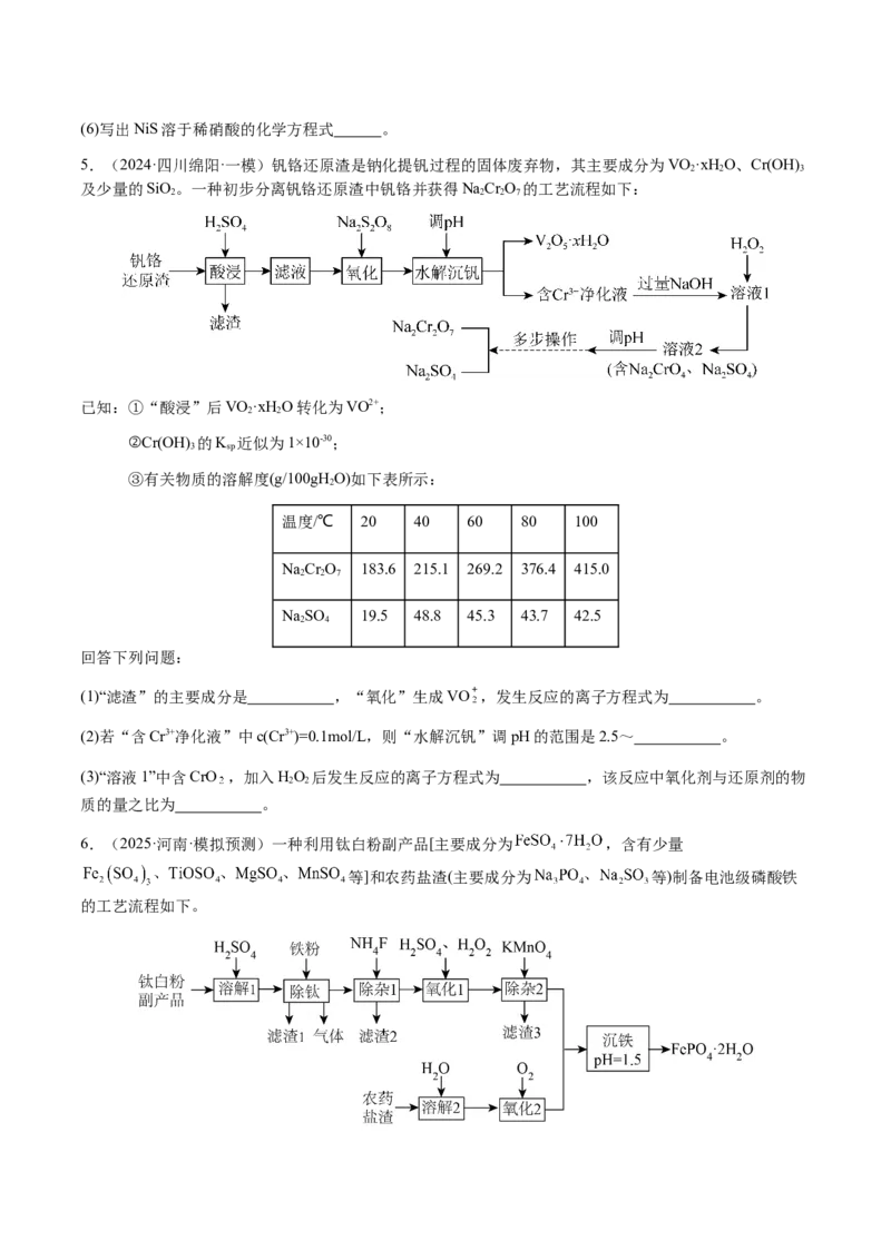 专题07陌生情境中化学(离子)方程式的书写（原卷版）-备战2025年高考化学二轮&middot;突破提升专题复习讲义（新高考通用）_05高考化学_2025年新高考资料_二轮复习_01高考语文等多个文件
