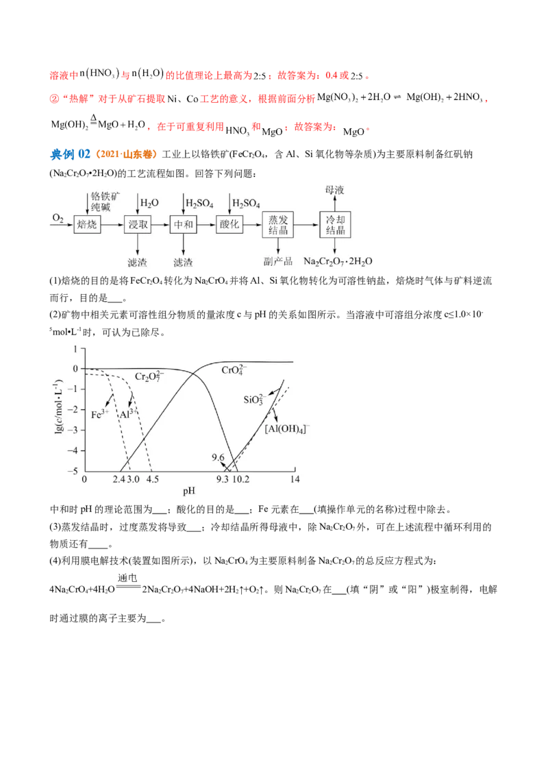 专题05金属及其重要化合物（讲义）（解析版）_05高考化学_2024年新高考资料_2.2024二轮复习_高频考点2024年高考化学二轮复习高频考点追踪与预测（新高考专用）