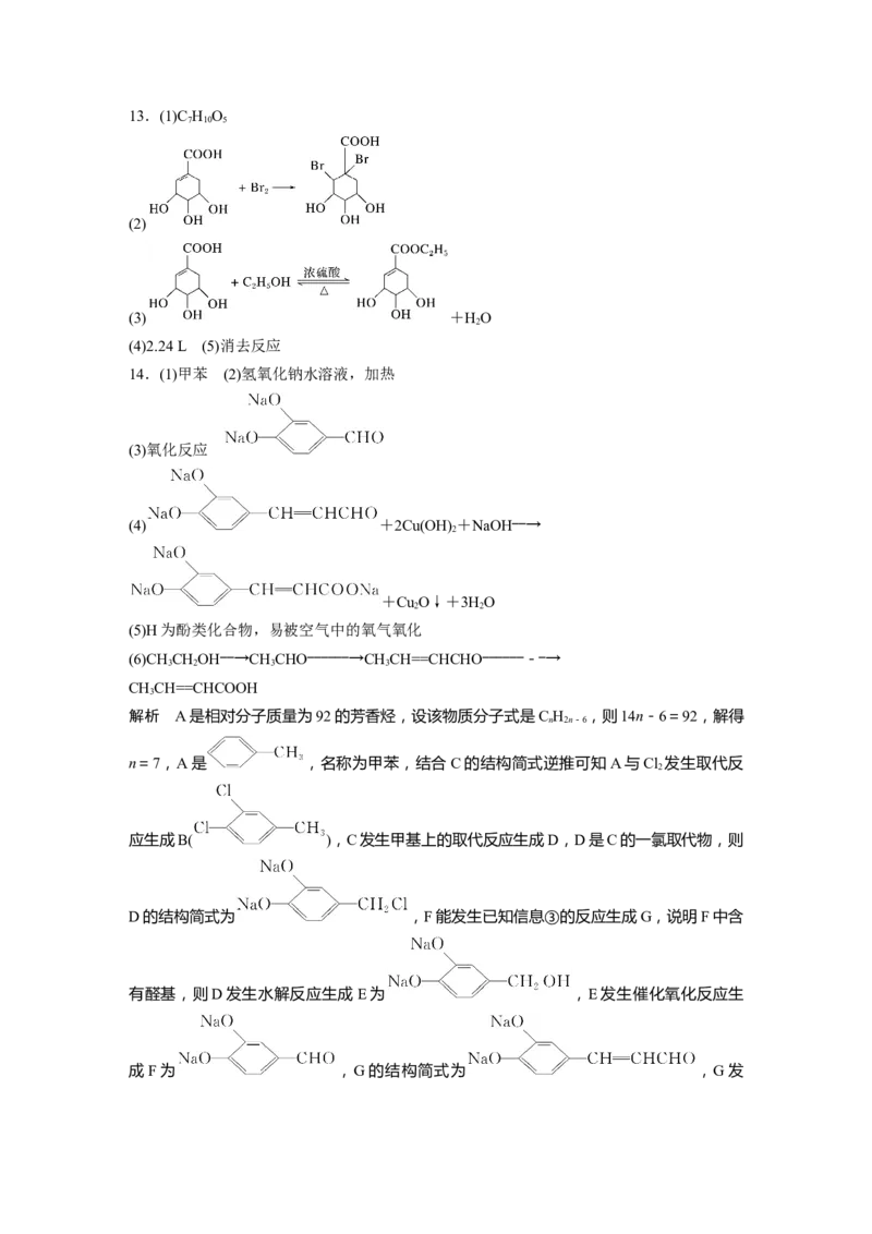 一轮复习74练答案精析_05高考化学_2025年新高考资料_一轮复习_2025大一轮复习讲义+课件（完结）_2025大一轮复习讲义化学学生用书Word版文档全书_2025一轮复习74练