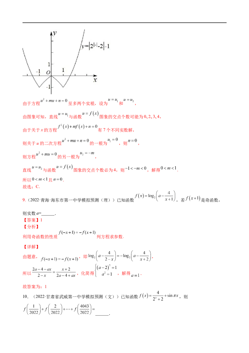 考点02幂指对等函数图像和性质（文理）-2023年高考数学一轮复习小题多维练（全国通用）（解析版）_2.2025数学总复习_赠品通用版（老高考）复习资料_一轮复习
