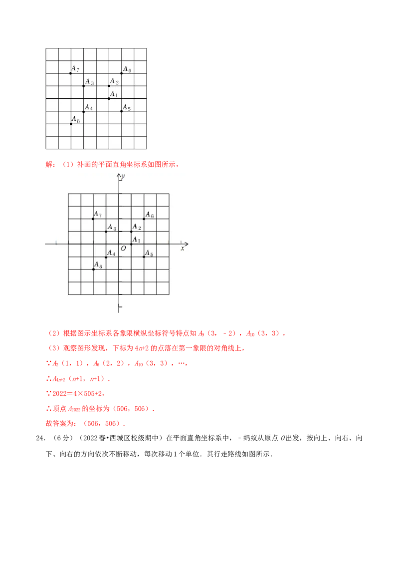 专题04规律型：点的坐标（解析版）_初中数学人教版_7下-初中数学人教版_7下-初中数学人教版（旧版）赠送_07专项讲练