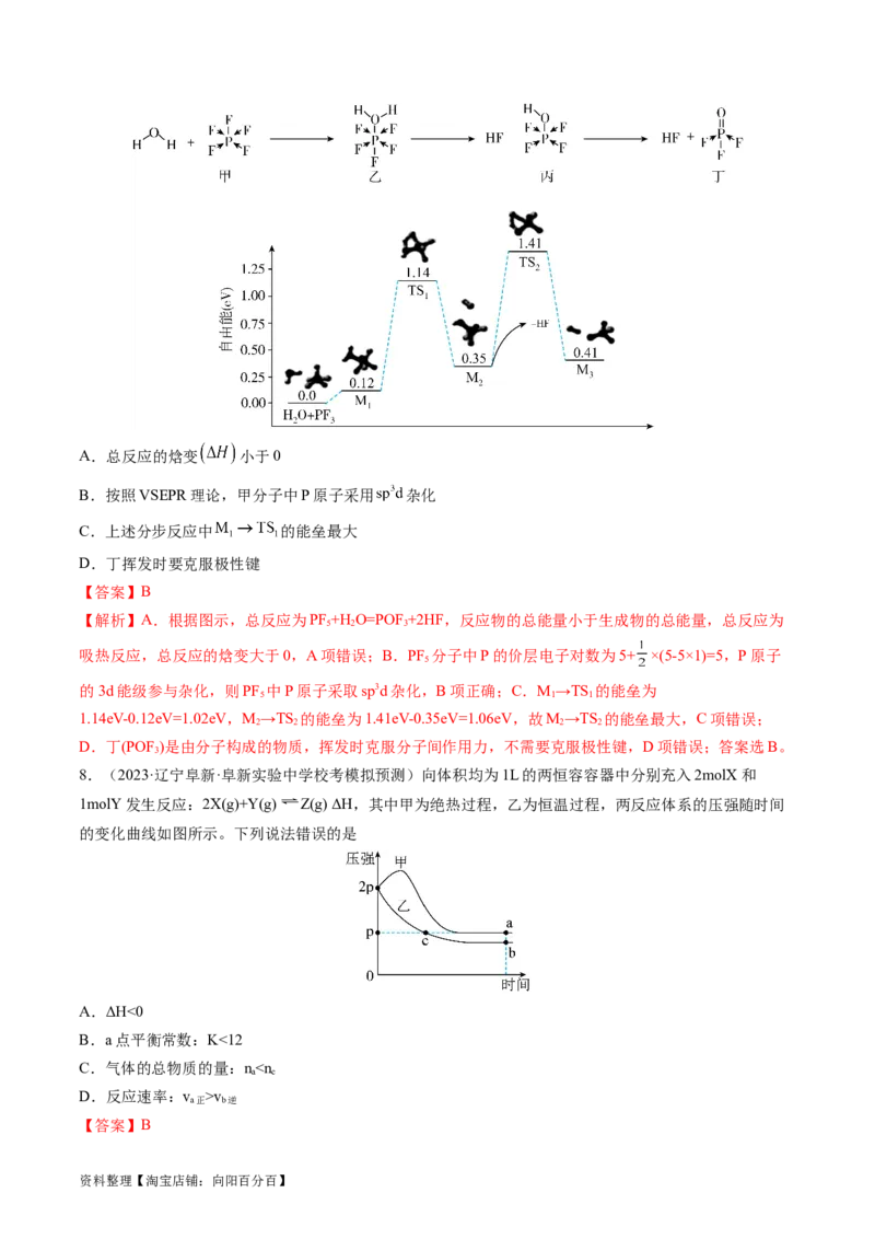 2024年高考化学一轮复习收官卷02（解析版）_05高考化学_新高考复习资料_2024年新高考资料_一轮复习资料_2024年高考一轮复习模拟卷
