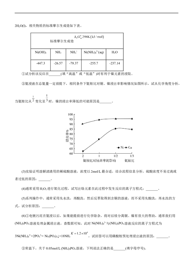 专题13化学工艺流程（练）（原卷版）_05高考化学_通用版（老高考）复习资料_2023年复习资料_二轮复习_2023年高考化学二轮复习讲练测（全国通用）