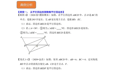 专题21特殊平行四边形的性质与判定综合（原卷版）_初中数学人教版_八年级数学下册_保存转存之后查看(1)_8下-初中数学人教版（2026春新版持续更新）_旧版-可参考_06习题试卷