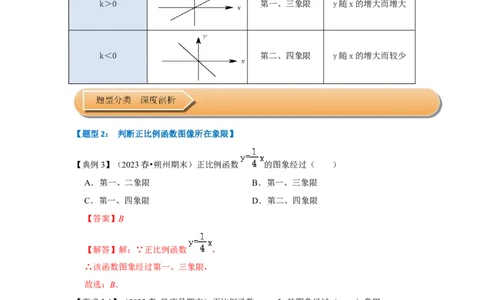 第02讲正比例函数（知识解读+达标检测）（教师版）_初中数学_八年级数学下册（人教版）_知识解读与题型专练-V14_2024版