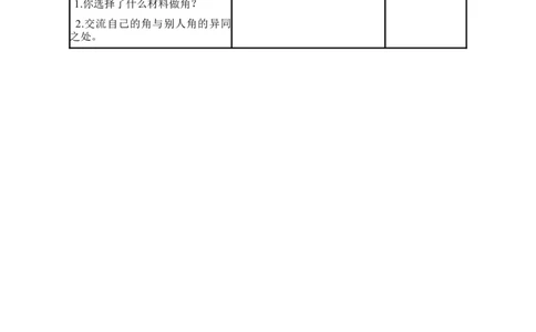 素材表格式教案_二年级数学下册（苏教版）_第四套_苏教版数学2下优质公开课_七角的初步认识_1、角的初步认识_《角的初步认识》（赠送其他县级）