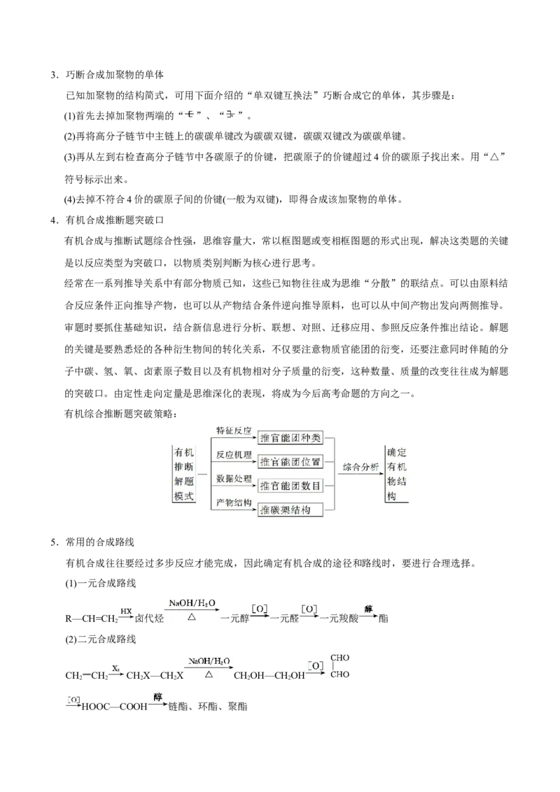 专题12有机化学基础&mdash;&mdash;备战2021年高考化学纠错笔记（教师版含解析）_05高考化学_新高考复习资料_2023年新高考资料_一轮复习_2023年新高考大一轮复习讲义