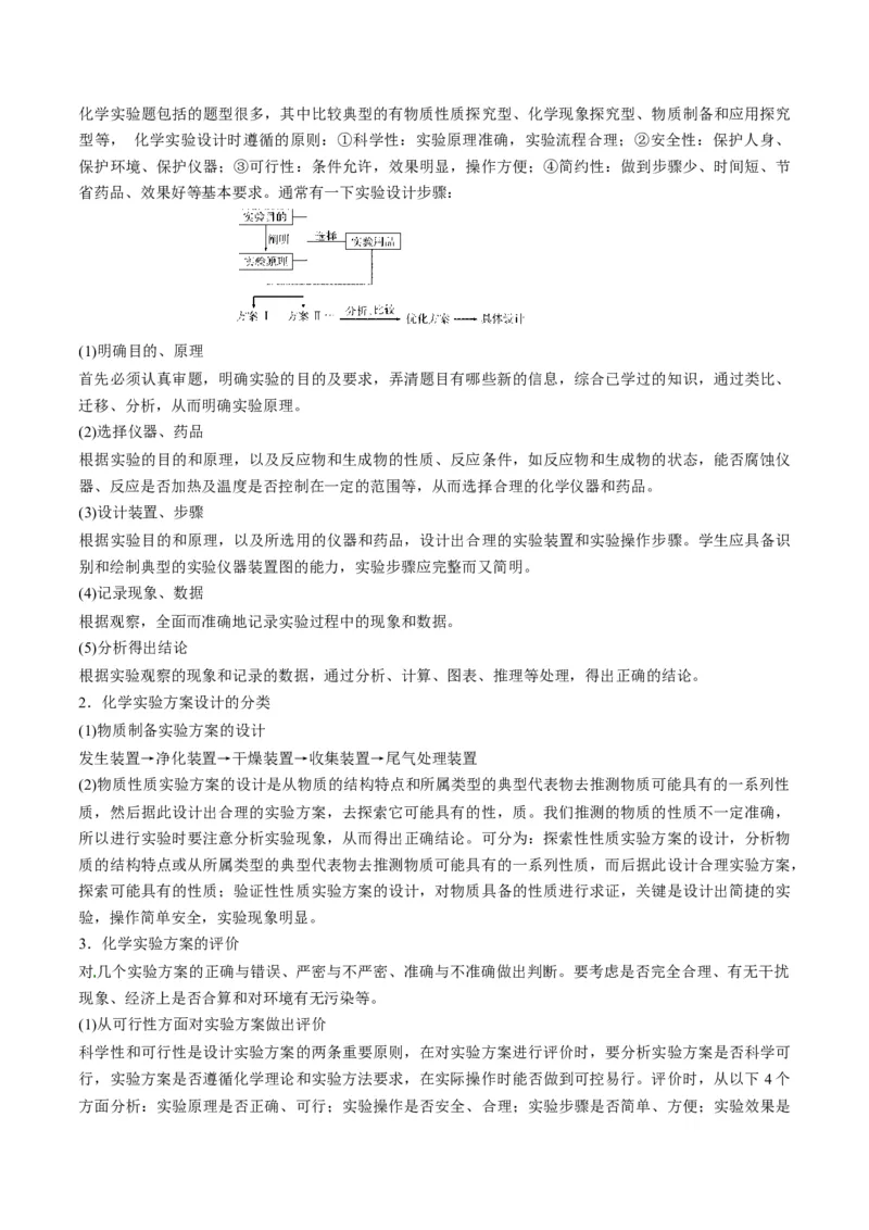 专题10化学实验综合探究（专讲）-瞄准2023年高考化学二轮专题考点抢分计划（解析版）_05高考化学_新高考复习资料_2023年新高考资料_二轮复习