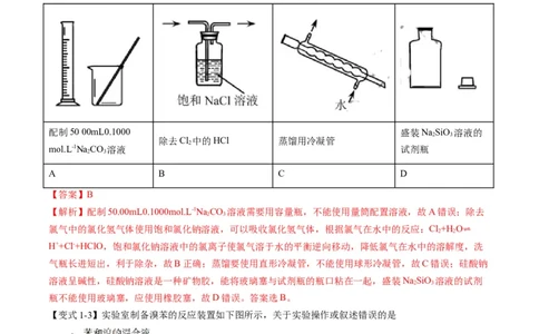 专题10化学实验综合探究（专讲）-瞄准2023年高考化学二轮专题考点抢分计划（解析版）_05高考化学_新高考复习资料_2023年新高考资料_二轮复习