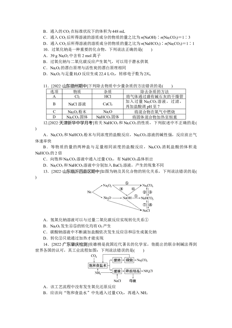 专练12_05高考化学_通用版（老高考）复习资料_2023年复习资料_专项复习_2023《微专题&middot;小练习》&middot;化学&middot;L-6