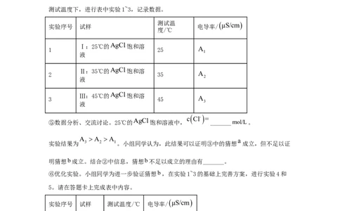 专题16化学实验设计与探究（学生版）2021年高考化学真题和模拟题分类汇编（33题）_05高考化学_新高考复习资料_2023年新高考资料_一轮复习_2023年新高考大一轮复习讲义