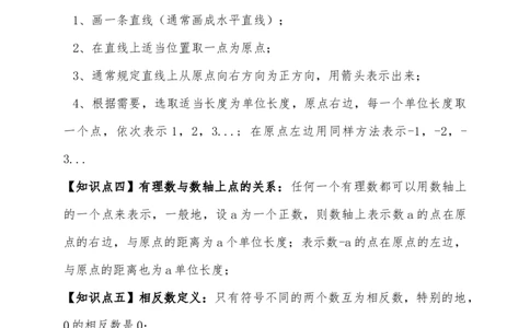 专题1.5数轴与相反数（知识梳理与考点分类讲解）（人教版）（解析版）_初中数学人教版_7上-初中数学人教版_7上-初中数学人教版（新版）_07讲义练习