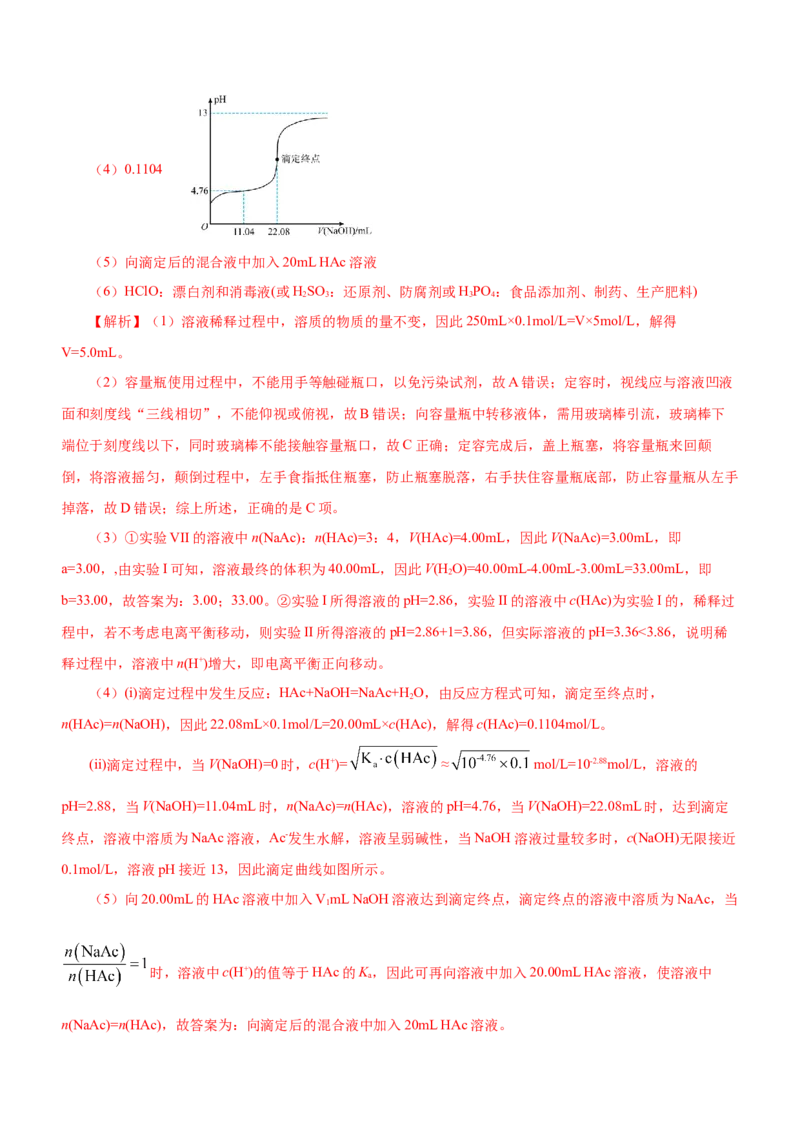 专题14化学实验探究综合题（讲）-2023年高考化学二轮复习讲练测（新高考专用）（解析版）_05高考化学_新高考复习资料_2023年新高考资料_二轮复习